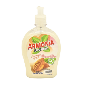 ARMONIA LAVE-MAINS AMANDE DOUCE 500ML. Dakar Express, le service de livraison qui met un point d'honneur à la qualité. Vos colis sont entre de bonnes mains.