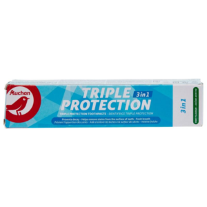 AUCH DENTI TRIPLE PROTEC 75ML. Dakar Express : la solution idéale pour vos besoins de livraison rapide à Dakar. Nous nous engageons à vous livrer dans les délais les plus courts.