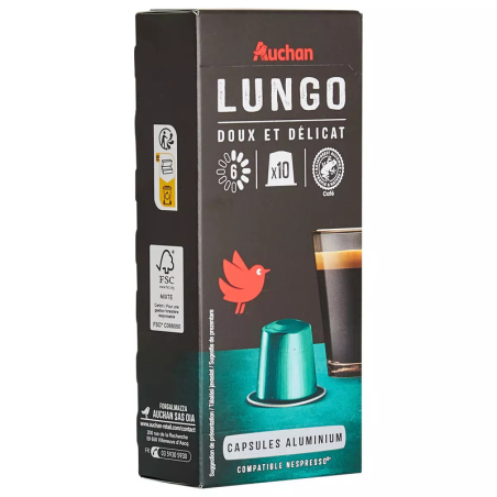 10 CAPSULES DE CAFÉ LUNGO DOUX & DÉLICAT 52G. Dakar Express, le service de livraison qui allie rapidité et efficacité. Vos colis sont entre de bonnes mains.