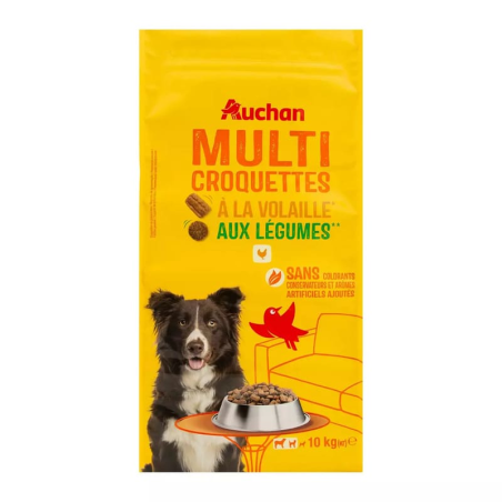 ADULT MULTICROQUETTES AU POULET POUR CHIEN 10KG. Dakar Express, le service de livraison qui vous permet de gagner du temps. Vos colis sont livrés en un rien de temps !