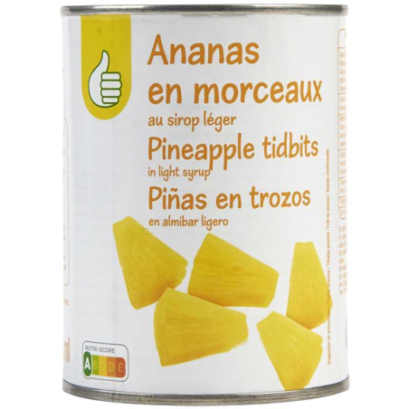 ANANAS EN MORCEAUX AU SIROP LÉGER 340G. Dakar Express, le service de livraison qui vous permet de vous concentrer sur l'essentiel. Nous nous chargeons du reste.