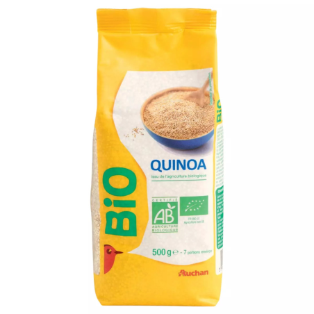 BIO QUINOA 500G. Dakar Express, votre partenaire de confiance pour des livraisons rapides et sécurisées à Dakar. Nous mettons tout en œuvre pour vous garantir une livraison fiable et efficace.