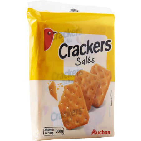 BISCUITS CRACKERS SALÉS 3 SACHETS DE 100 G. Dakar Express : la solution idéale pour vos besoins de livraison rapide en ville. Nous nous engageons à vous livrer dans les délais les plus courts.