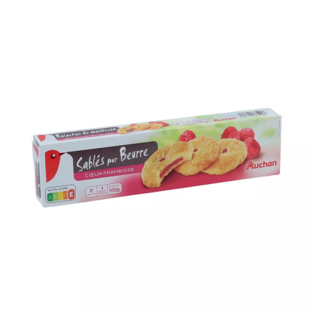 BISCUITS SABLÉS FOURRÉS À LA FRAMBOISE 8 BISCUITS 100G. Dakar Express, le service de livraison qui allie rapidité et efficacité. Vos colis sont entre de bonnes mains.