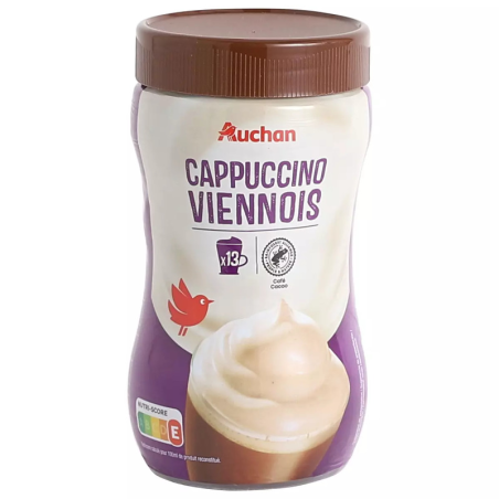 CAFÉ SOLUBLE CAPPUCCINO VIENNOIS 250G. Dakar Express, la référence en matière de livraison rapide à Dakar. Nous nous occupons de vos colis avec soin et efficacité.