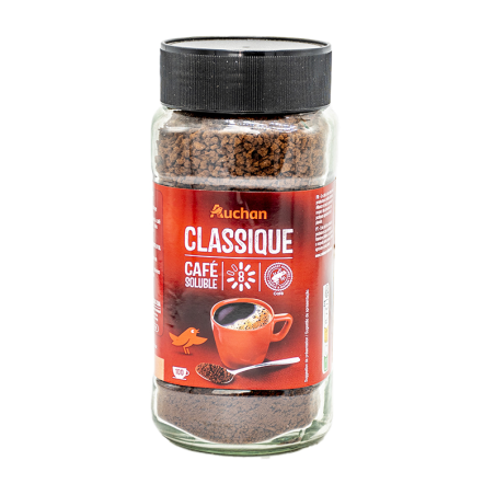 CAFE SOLUBLE CLASSIQUE 200G. Dakar Express, le service de livraison qui allie rapidité et fiabilité. Faites confiance à nos équipes pour vos envois.