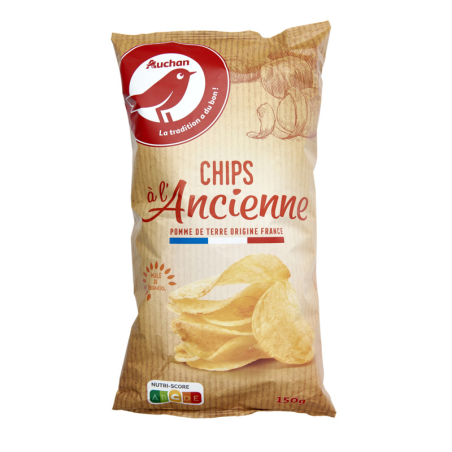 CHIPS A L'ANCIENNE 150G. Profitez d'un service de livraison express à Dakar avec Dakar Express. Votre colis est en bonnes mains avec nous !