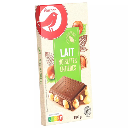 CHOCO LAIT NOISETTE ENTIÈRE 180G. Dakar Express : la solution idéale pour vos besoins de livraison rapide à Dakar. Nous nous engageons à vous livrer dans les délais les plus courts.