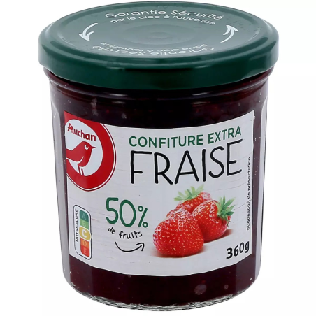 CONFITURE EXTRA FRAISES 360G. Dakar Express, la référence en matière de livraison rapide à Dakar. Nous nous occupons de vos colis avec soin et efficacité.