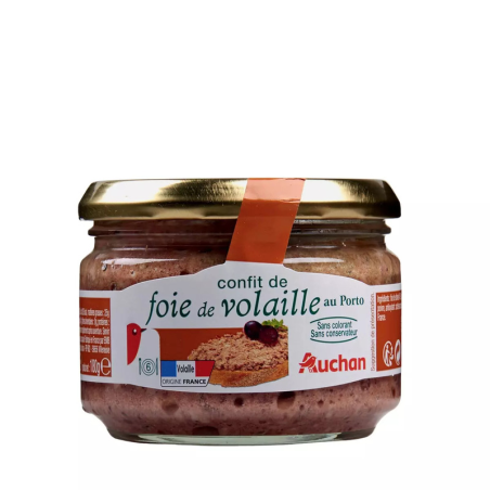 CONFITURE FOIE VOLAILE 180G. Profitez d'un service de livraison express à Dakar avec Dakar Express. Votre colis est en bonnes mains avec nous !