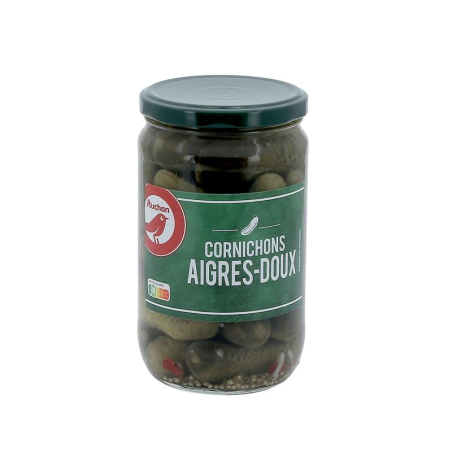 CORNICHON AIGRES-DOUX  360G. Dakar Express, le service de livraison qui met un point d'honneur à la qualité. Vos colis sont entre de bonnes mains.