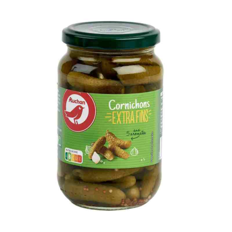 CORNICHONS EXTRA FINS AUX 5 AROMATES 185G. Faites confiance à Dakar Express pour vos livraisons à Dakar. Nous mettons tout en œuvre pour vous satisfaire.