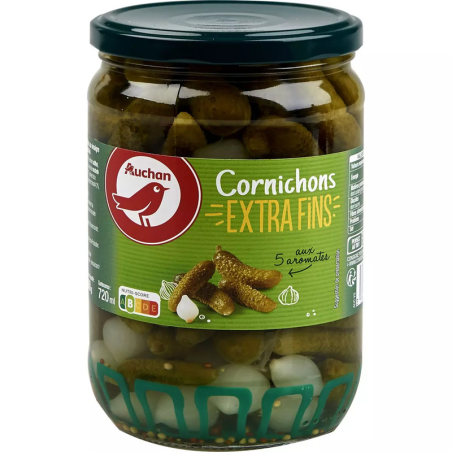 CORNICHONS EXTRA FINS AUX 5 AROMATES 360G. Dakar Express, le service de livraison qui met un point d'honneur à la qualité. Vos colis sont entre de bonnes mains.