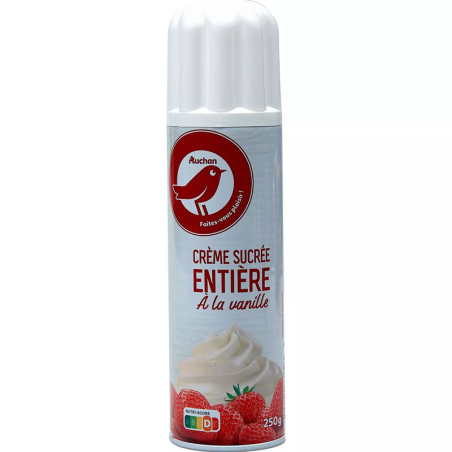 CRÈME FOUETTÉE ENTIÈRE, SUCRÉE ET VANILLÉE 27% UHT 250G. Pour une livraison express à Dakar, choisissez Dakar Express. Nous nous occupons de tout, que ce soit pour des colis personnels ou professionnels.