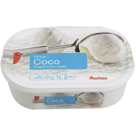 CRÈME GLACÉ À LA NOIX DE COCO 495G 1L. À Dakar, Dakar Express est là pour vous livrer vos colis avec rapidité et soin. Nous nous adaptamos à vos besoins.