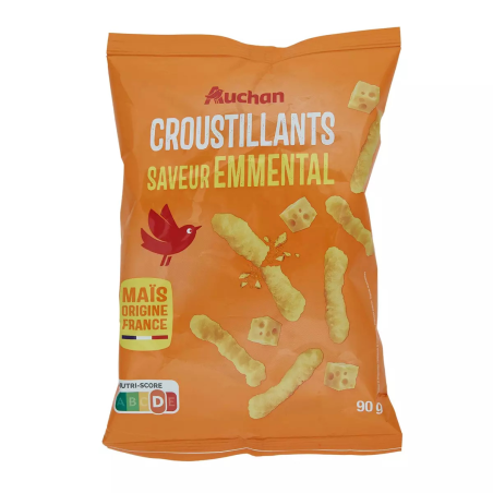 CROUSTILLANTS SAVEUR EMMENTAL 90G. Dakar Express, votre allié pour des livraisons rapides et sécurisées dans toute la ville. Nous nous adaptamos à vos besoins.