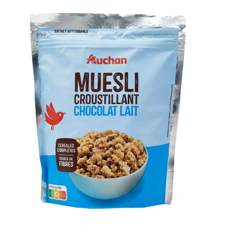 CROUSTY MUSLI AU CHOCOLAT AU LAIT 450G. À Dakar, Dakar Express est là pour vous livrer vos colis avec rapidité et soin. Nous nous adaptamos à vos besoins.