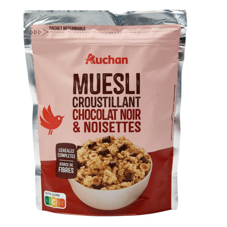 CROUSTY MUSLI AU CHOCOLAT NOIR ET NOISETTES 450G. Dakar Express : le service de livraison qui vous permet de gagner du temps. Vos colis sont livrés en un rien de temps !