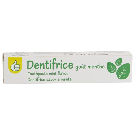 DENTIFRICE MENTHE 0.75ML. Dakar Express, le service de livraison qui allie rapidité et fiabilité. Faites confiance à nos équipes pour vos envois.