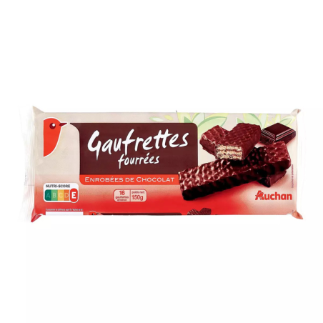 GAUFRETTES CHOCOLAT 150G. Dakar Express : la solution idéale pour vos besoins de livraison rapide à Dakar. Nous nous engageons à vous livrer dans les délais les plus courts.