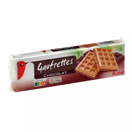 GAUFRETTES LÉGÉRES  FOURRÉES CHOCOLAT 110G. Pour une livraison express à Dakar, choisissez Dakar Express. Nous nous occupons de tout, que ce soit pour des colis personnels ou professionnels.