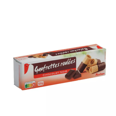 GAUFRETTES ROULÉES CHOCOLAT 125G. Dakar Express : la solution idéale pour vos besoins de livraison rapide en ville. Nous nous engageons à vous livrer dans les délais les plus courts.