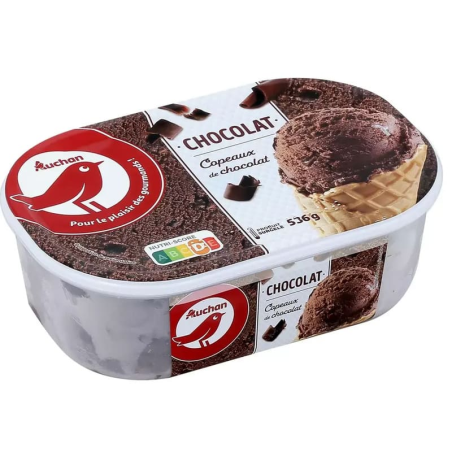 GLACE CHOCOLAT AVEC MORCEAUX 536G. Profitez d'un service de livraison express à Dakar avec Dakar Express. Votre colis est en bonnes mains avec nous !