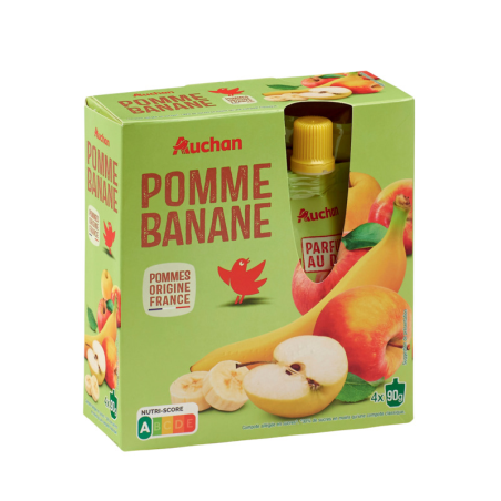 GOURDES POMME BANANE ALLÉGÉ EN SUCRES SANS CONSERVATEUR 4X90G. À Dakar, Dakar Express est là pour vous livrer vos colis avec rapidité et soin. Votre satisfaction est notre priorité !