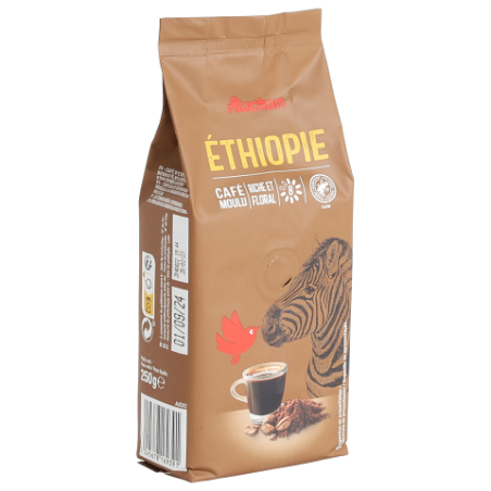 GOURMET CAFÉ MOULU SENSATION ETHIOPIE 250 G. Dakar Express, le service de livraison qui vous permet de gagner du temps. Vos colis sont livrés en un rien de temps !