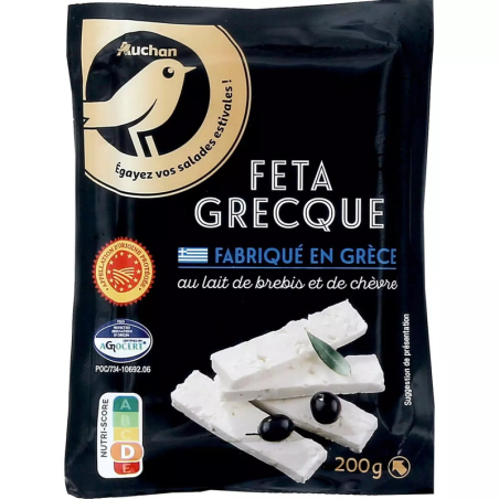 GOÛT FETA GRECQUE 200G. Dakar Express, le service de livraison qui allie rapidité et efficacité. Vos colis sont entre de bonnes mains.