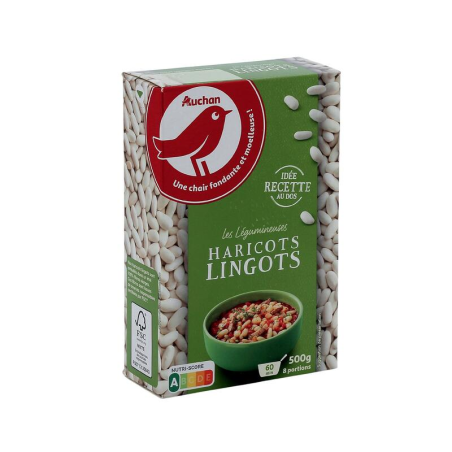 HARICOTS  LINGOTS 500G. Dakar Express : la livraison express à Dakar, c'est avec nous. Vos colis sont livrés en temps réel.