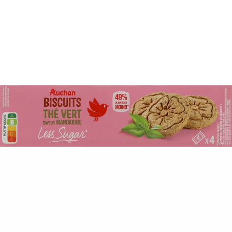 LESS SUGAR BISCUITS THE VERT SAVEUR MANDARINE 130G. Dakar Express, le service de livraison qui allie rapidité et fiabilité. Faites confiance à nos équipes pour vos envois.