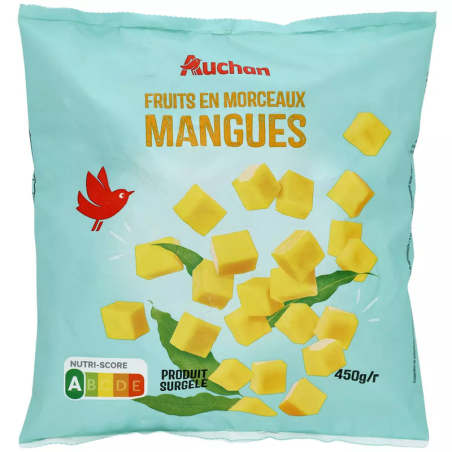 MANGUES EN MORCEAUX SURGELÉS 450G. À Dakar, Dakar Express est là pour vous livrer vos colis avec rapidité et soin. Nous nous adaptamos à vos besoins.