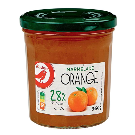 MARMELADE D'ORANGE 360G. Dakar Express, votre allié pour des livraisons rapides et sécurisées dans toute la ville. Nous nous adaptamos à vos besoins.