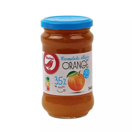 MARMELADE D'ORANGES ALLÉGÉE 340G. À Dakar, Dakar Express est le spécialiste de la livraison express. Nous nous engageons à vous livrer dans les délais les plus courts.