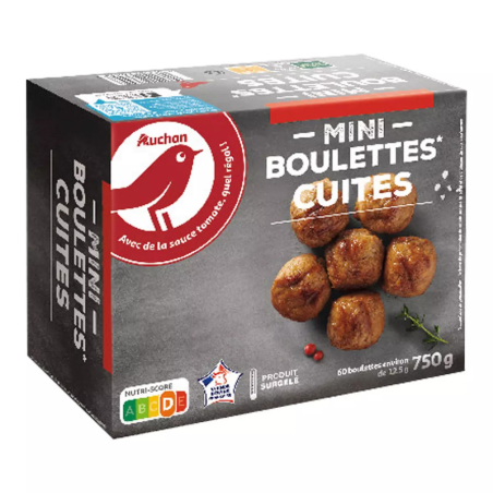 MINI BOULETTES DE BŒUF CUITES 6 PORTIONS 750G. Dakar Express : la solution idéale pour vos besoins de livraison rapide à Dakar. Nous nous engageons à vous livrer dans les délais les plus courts.