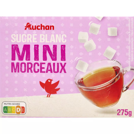 MINI MORCEAUX DE SUCRE BLANC 275G. Profitez d'un service de livraison express à Dakar avec Dakar Express. Votre colis est en bonnes mains avec nous !