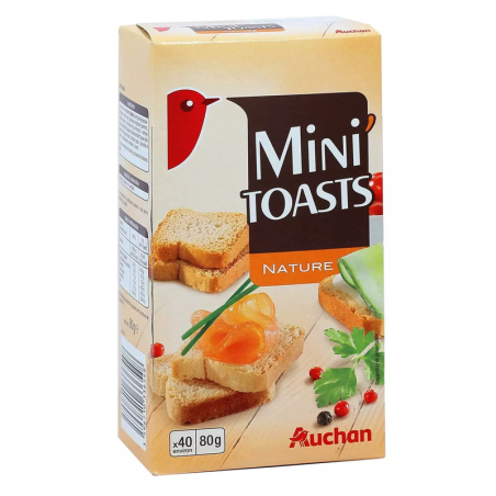 MINI TOASTS NATURE 40 TOASTS 80G. Profitez d'un service de livraison express à Dakar avec Dakar Express. Votre colis est en bonnes mains avec nous !