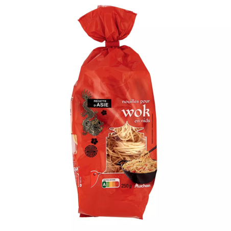 NOUILLES POUR WOK EN NIDS 250 G. Dakar Express, votre allié pour des livraisons rapides et sécurisées dans toute la ville. Nous nous adaptamos à vos besoins.