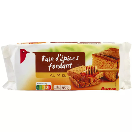 PAIN D'ÉPICES FONDANT AU MIEL EN TRANCHES 350 G. À Dakar, Dakar Express est là pour vous livrer vos colis avec rapidité et soin. Nous nous adaptamos à vos besoins.