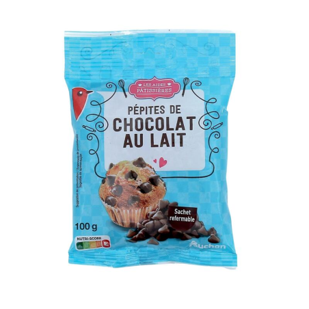 PÉPITES DE CHOCOLAT AU LAIT SACHET REFERMABLE 100G. Dakar Express, le service de livraison qui allie rapidité et efficacité. Vos colis sont entre de bonnes mains.