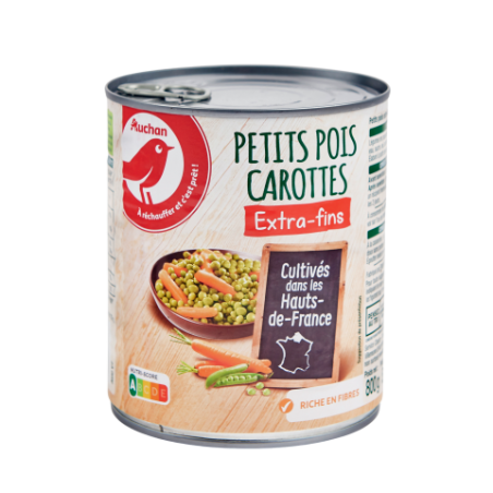 PETIT POIS CAROTTES À L'ÉTUVÉE EXTRA FINS 530 G. Dakar Express, le service de livraison qui vous permet de vous concentrer sur l'essentiel. Nous nous chargeons du reste.