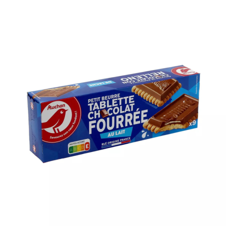 PETITS BEURRE AVEC TABLETTE FOURRÉE AU LAIT 9 BISCUITS 140G. Dakar Express : la solution idéale pour vos besoins de livraison rapide à Dakar. Nous nous engageons à vous livrer dans les délais les plus courts.