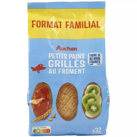 PETITS PAINS GRILLÉS AU FROMENT SANS HUILE DE PALME X30 400G. Dakar Express, le service de livraison qui vous permet de gagner du temps. Vos colis sont livrés en un rien de temps !