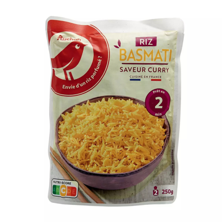 RIZ BASMATI CURRY 2MIN 250G. Dakar Express, votre partenaire de confiance pour des livraisons rapides et sécurisées à Dakar. Nous mettons tout en œuvre pour vous garantir une livraison fiable et efficace.