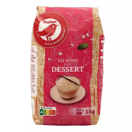 RIZ ROND POUR DESSERT 1 KG. Profitez d'un service de livraison express à Dakar avec Dakar Express. Votre colis est en bonnes mains avec nous !