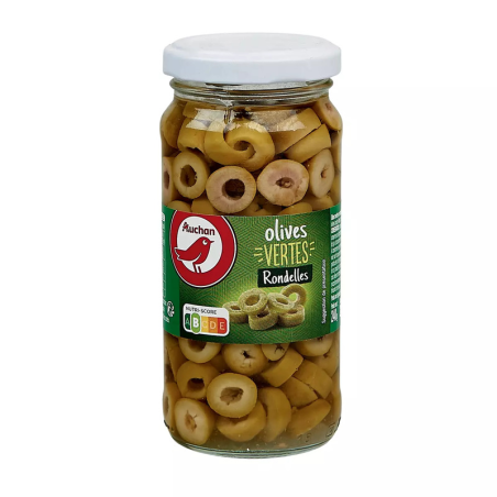 RONDELLES D'OLIVES VERTES 110G. Dakar Express, le service de livraison qui allie rapidité et efficacité. Vos colis sont entre de bonnes mains.