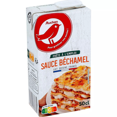 SAUCE BECHAMEL 50CL. Dakar Express, le service de livraison qui vous permet de vous concentrer sur l'essentiel. Nous nous chargeons du reste.