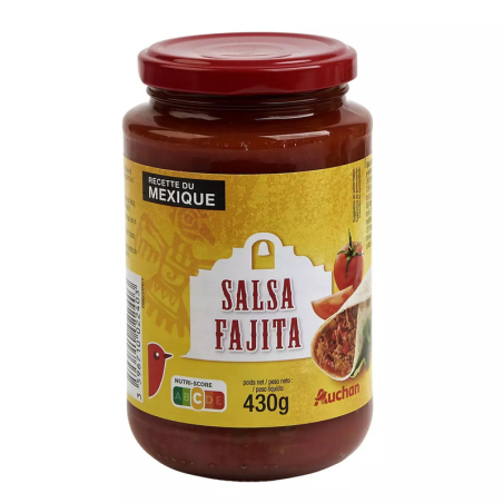 SAUCE FAJITAS 430G. Dakar Express : la solution idéale pour vos besoins de livraison rapide à Dakar. Nous nous engageons à vous livrer dans les délais les plus courts.