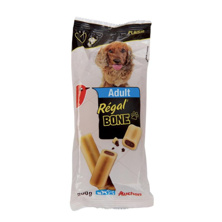 SNACK CHIEN ADULTE REGAL  200G. Dakar Express : la livraison express à Dakar, c'est avec nous. Vos colis sont livrés en temps réel.